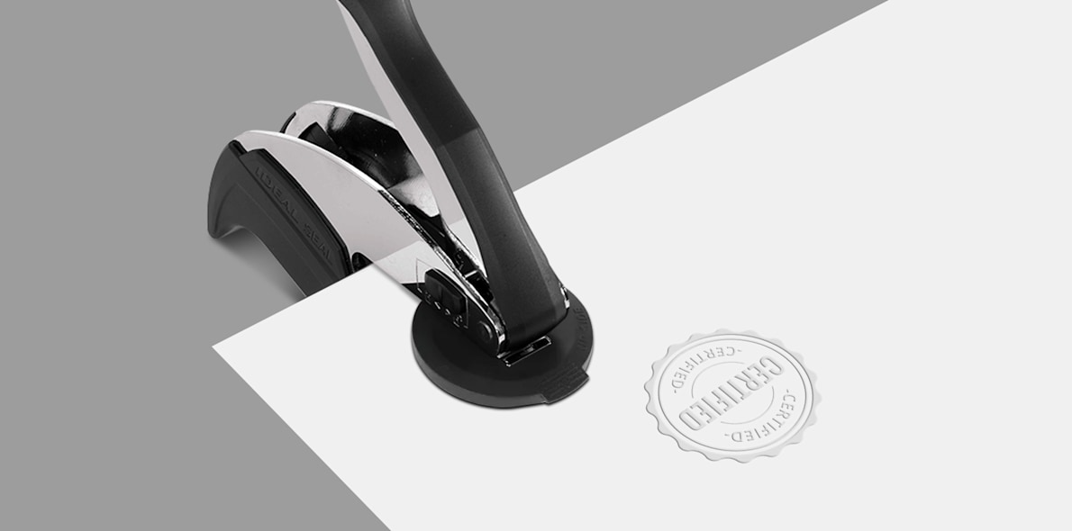 Custom Paper Embossers Paper Embossing Stamp VistaPrint